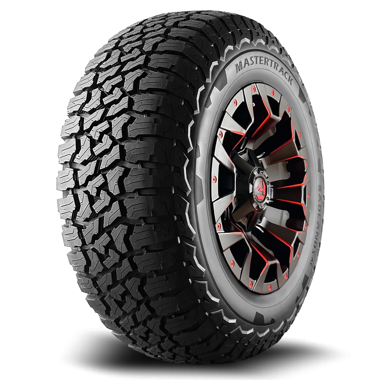 Mastertrack Badlands AT All Terrain LT285/70R17 10 Ply E 126S SUV Light Truck Tire 285/70/17(Tire Only)