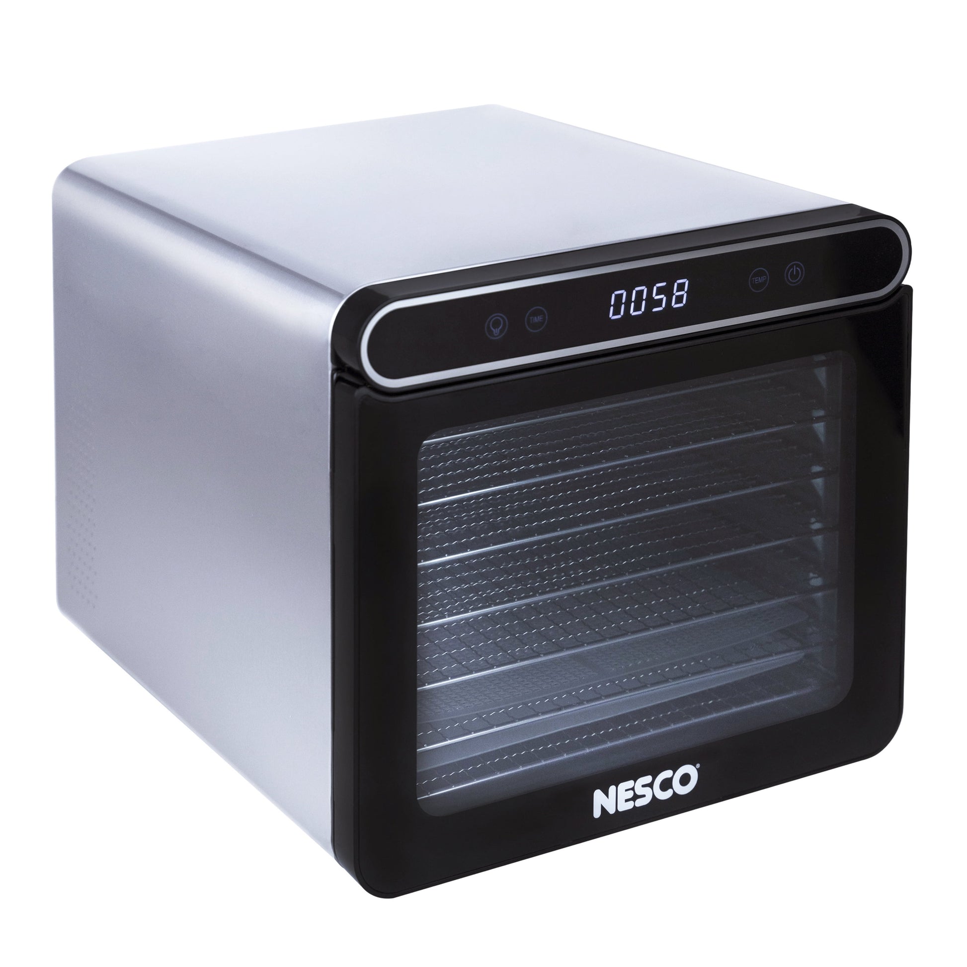NESCO FD-7SSD 600-Watt 7-Tray Stainless Steel Digital Food Dehydrator