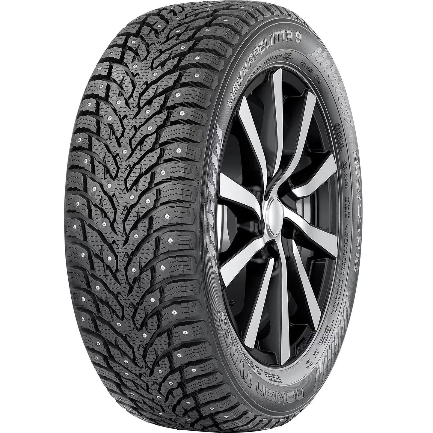Nokian Nordman 9 Studded Winter 225/60R16 102T XL Passenger Tire