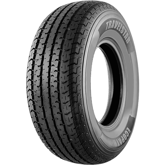 Travelstar Ecopath ST ST235/80R16 10 Ply 124M Load E Radial Trailer Tire - ST 235/80R16(Tire Only)