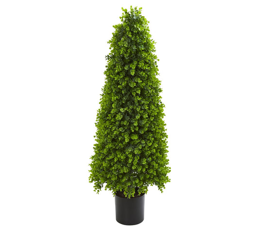 4' Eucalyptus Topiary Artificial Tree (Indoor/Outdoor)