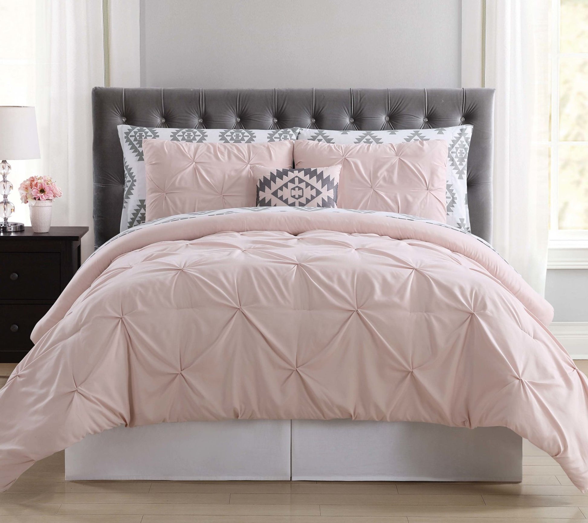 Truly Soft Pueblo Pleated Queen Bed in a Bag