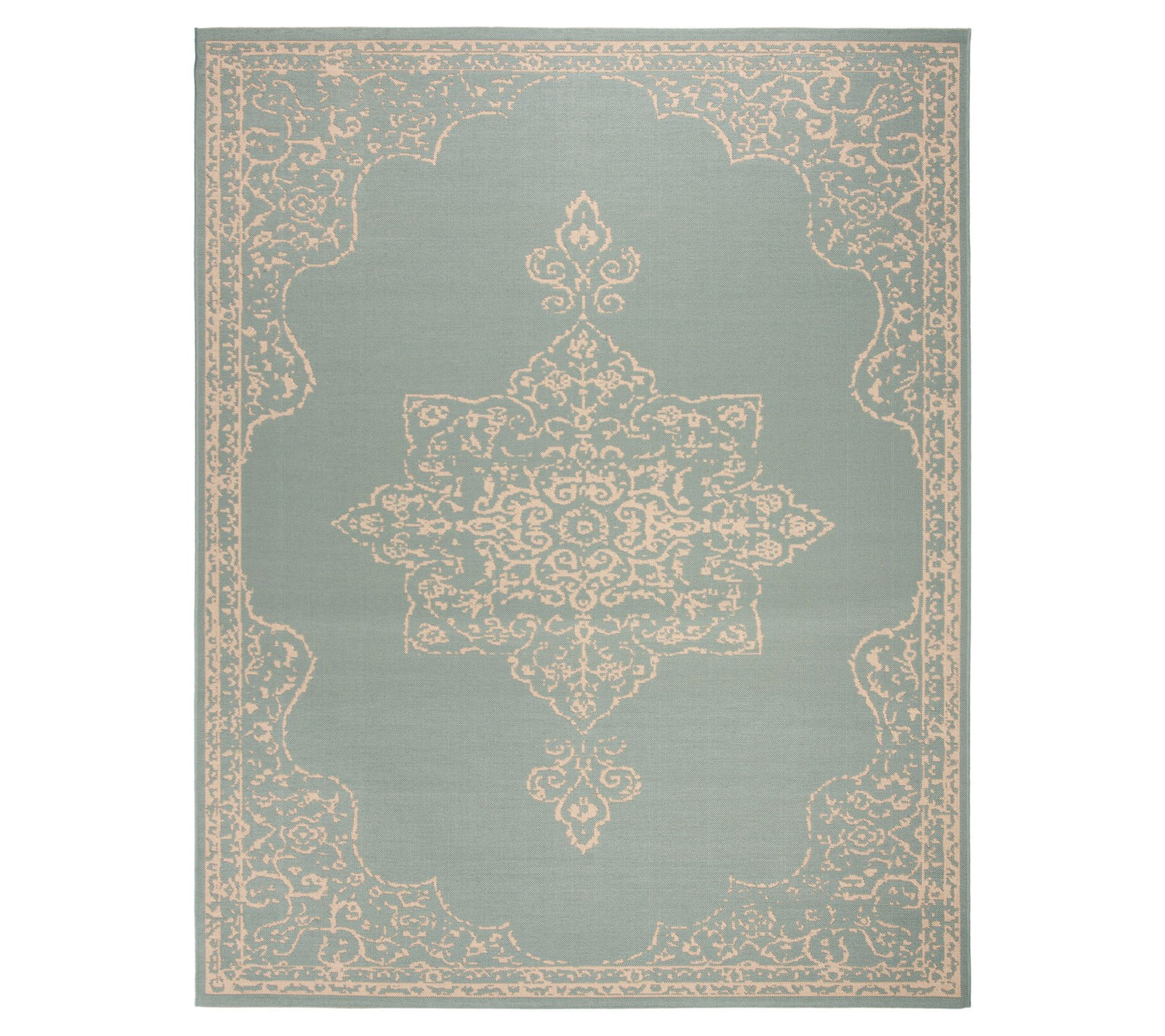 Beach House 180 Collection 8' x 10' Outdoor Rugby Valerie