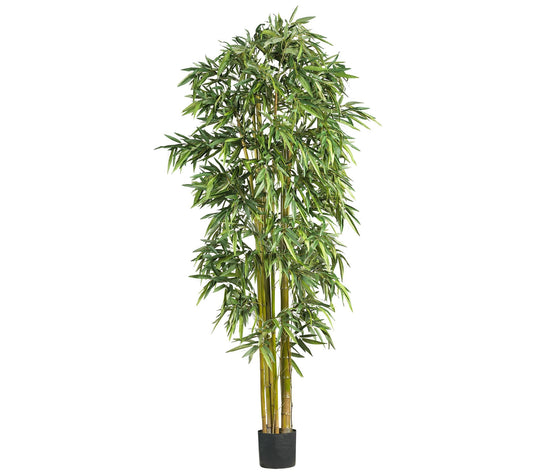 7' Biggy Style Bamboo Silk Tree by Nearly Natur al