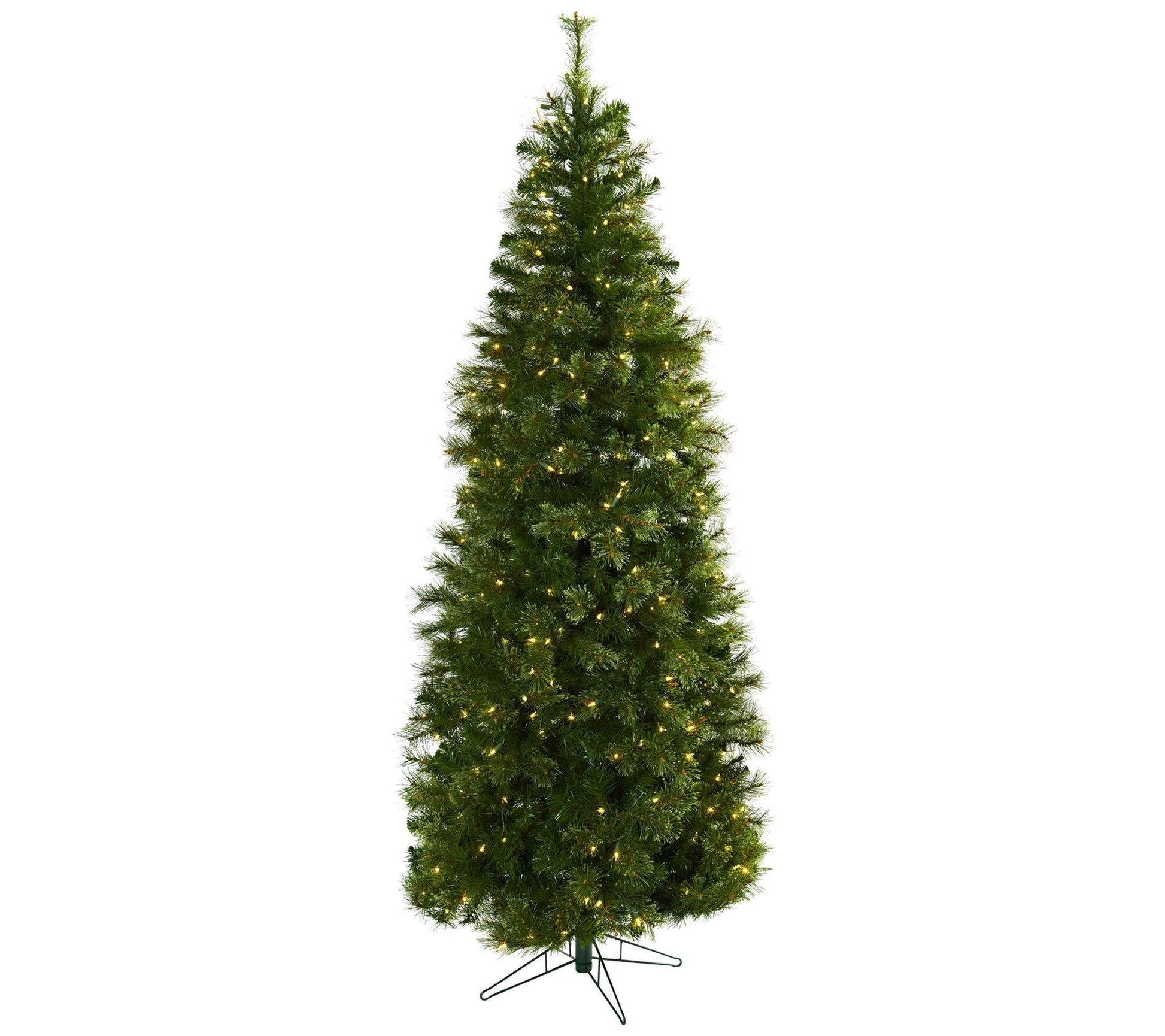 7.5' Cashmere Slim Christmas Tree by Nearly Natural