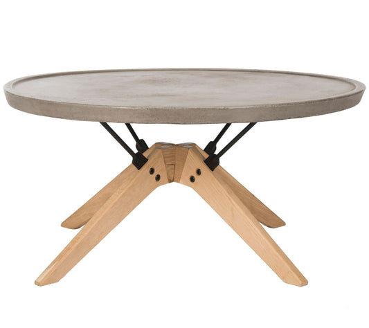 Bryson Indoor/Outdoor Modern Concrete Coffee Table by Safavieh