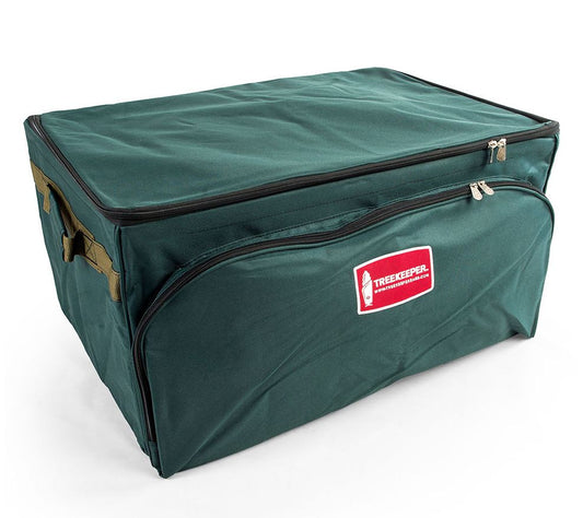 TreeKeeper Three-Tray Ornament Storage Bag w/ Front Pocket
