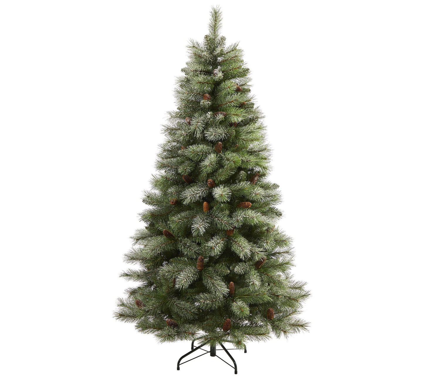 6' French Alps Mountain Christmas Tree by Nearly Natural