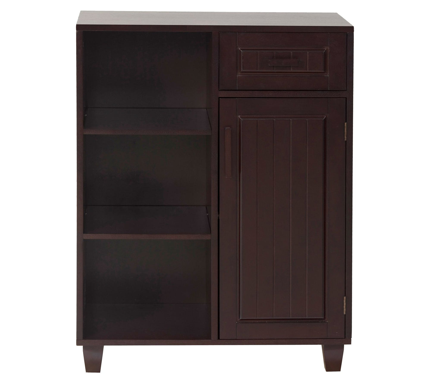 Teamson Home Wood Floor Cabinet with D rawer, Epress