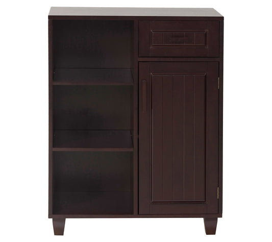 Teamson Home Wood Floor Cabinet with D rawer, Epress