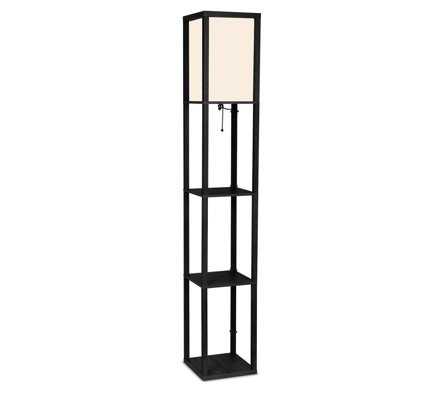 Brightech Maxwell 63" LED Shelf Floor Lamp