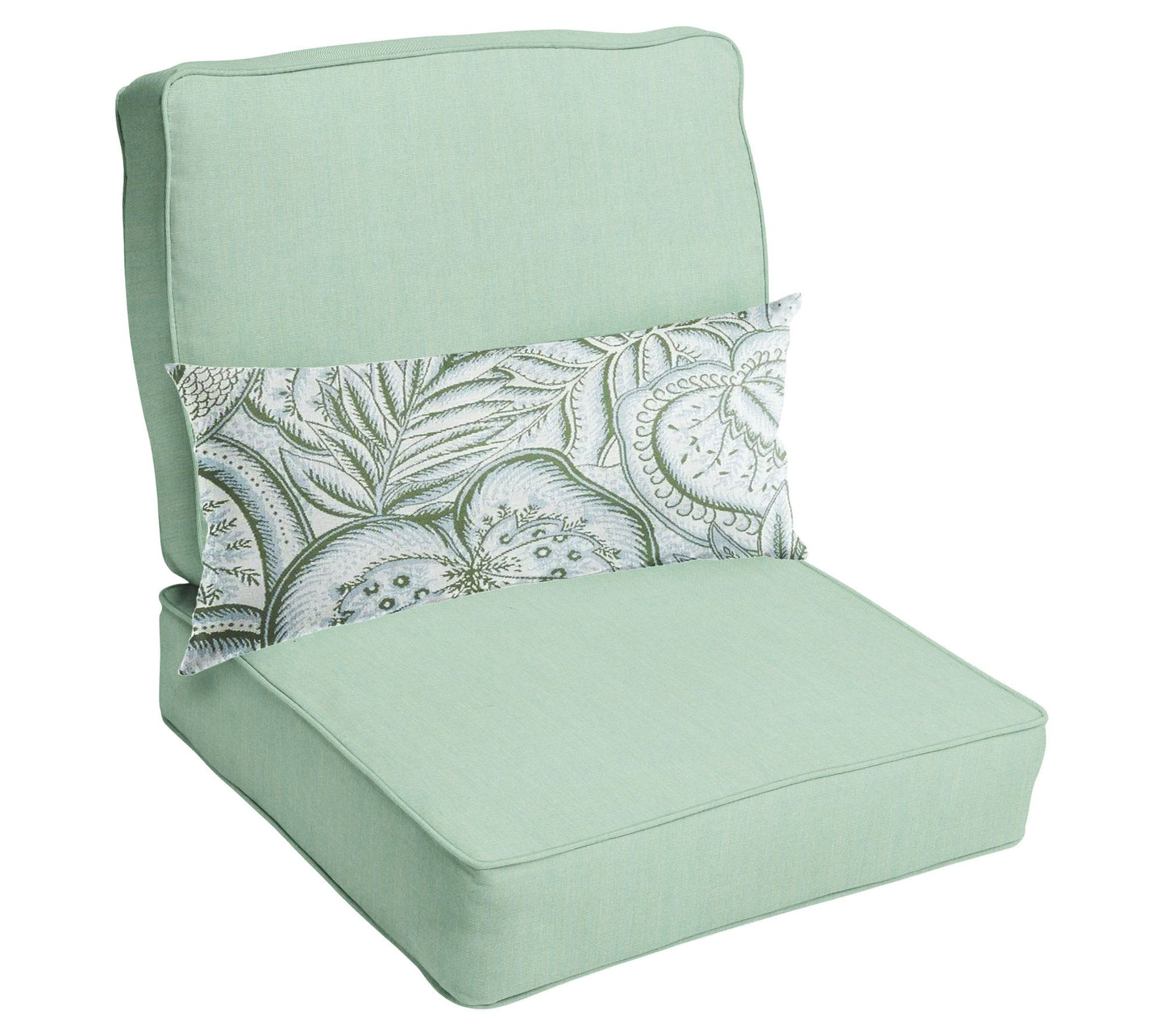 23.5x23 Sunbrella Deep Seating Set w Sensibility Spring Lumbar