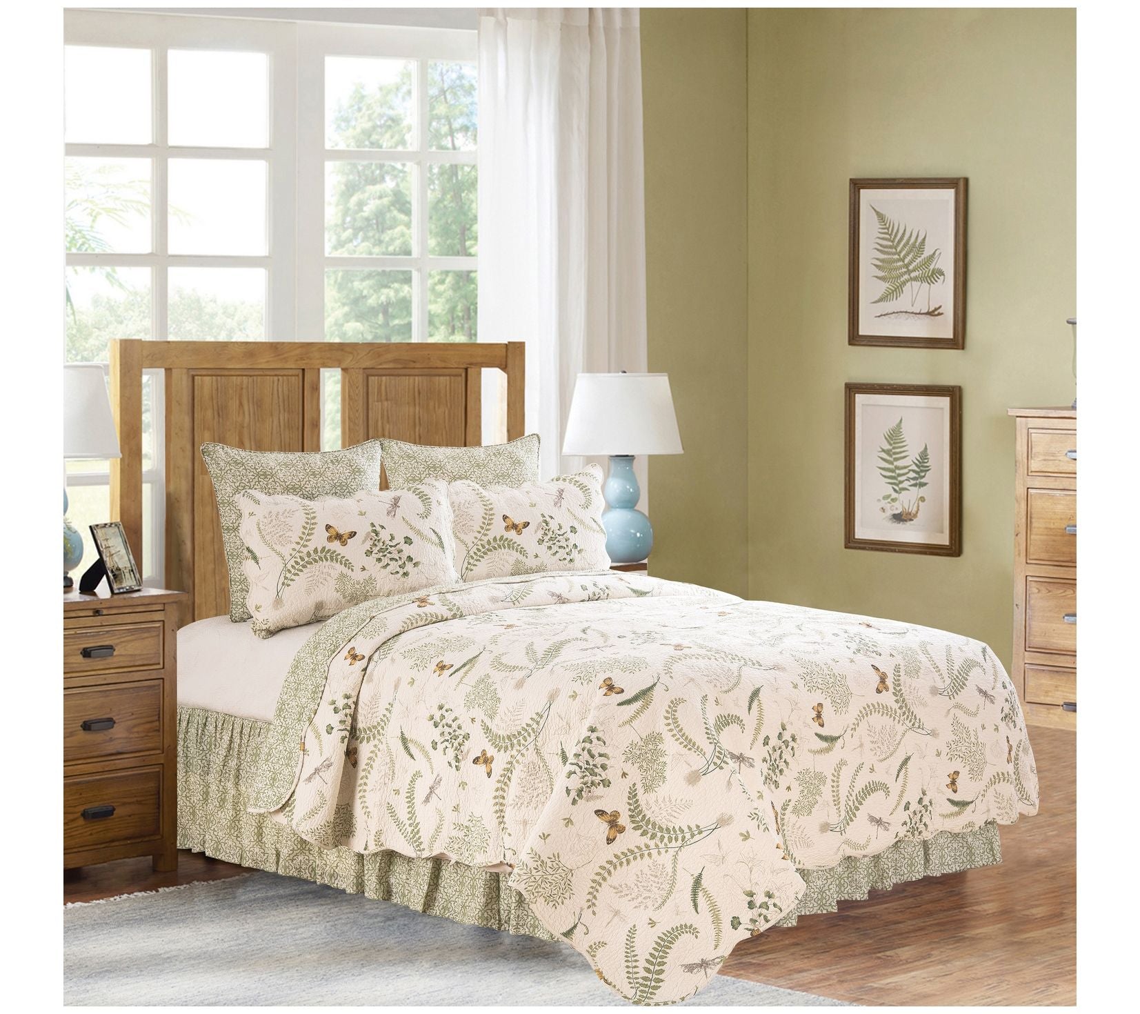 Althea King Quilt by Valerie