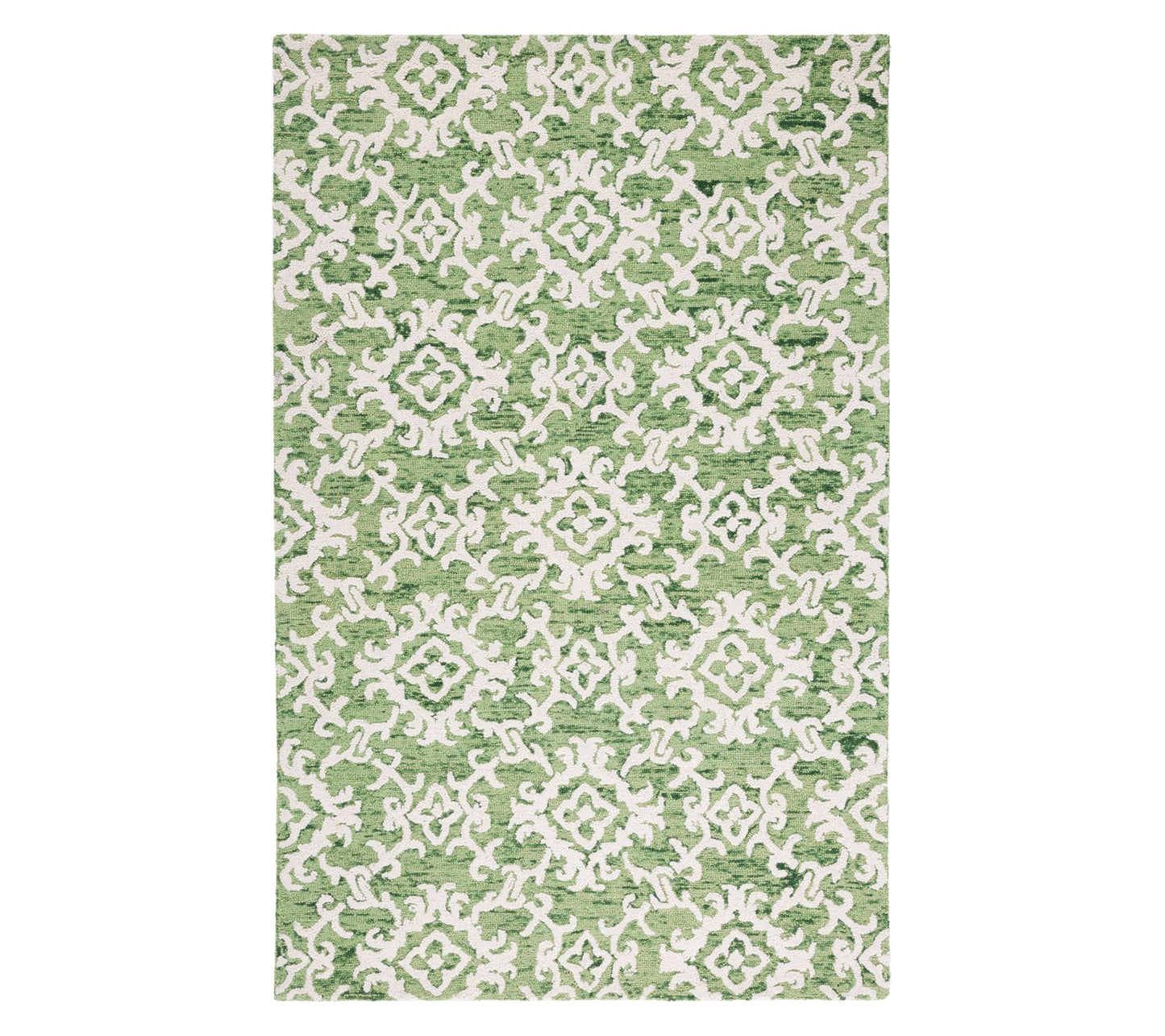 Blossom 104 Wool Hand Tufted 5' x 8' Rug by Valerie