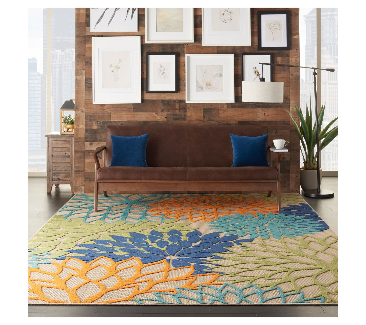 Nourison Aloha Tropical 7'10" x 10'6" Rug