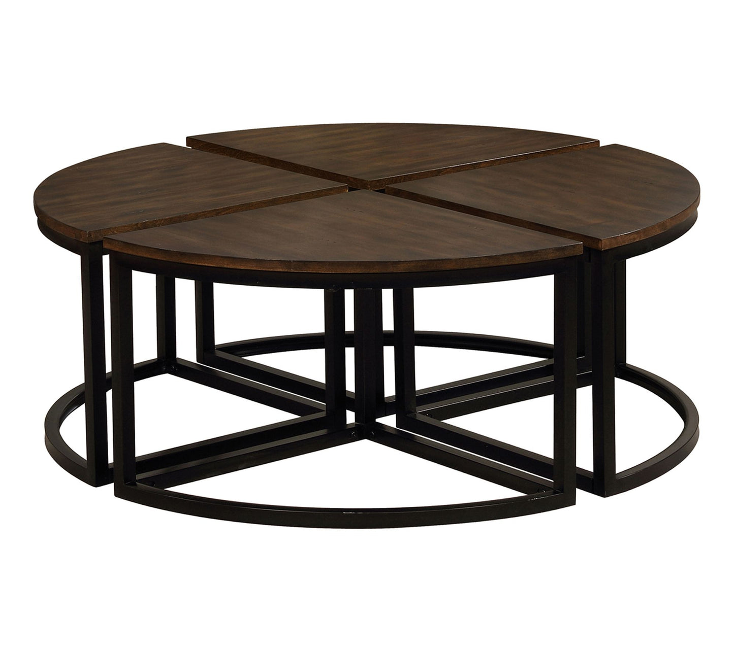 Alaterre Furniture Arcadia Set of 4 Wedge Tables