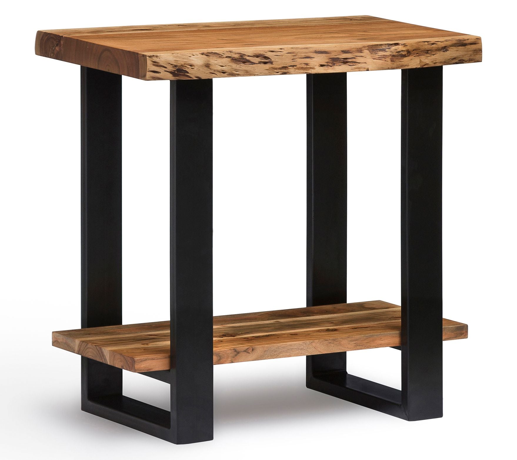 Alaterre Furniture Alpine End Table IndustrialSide Table