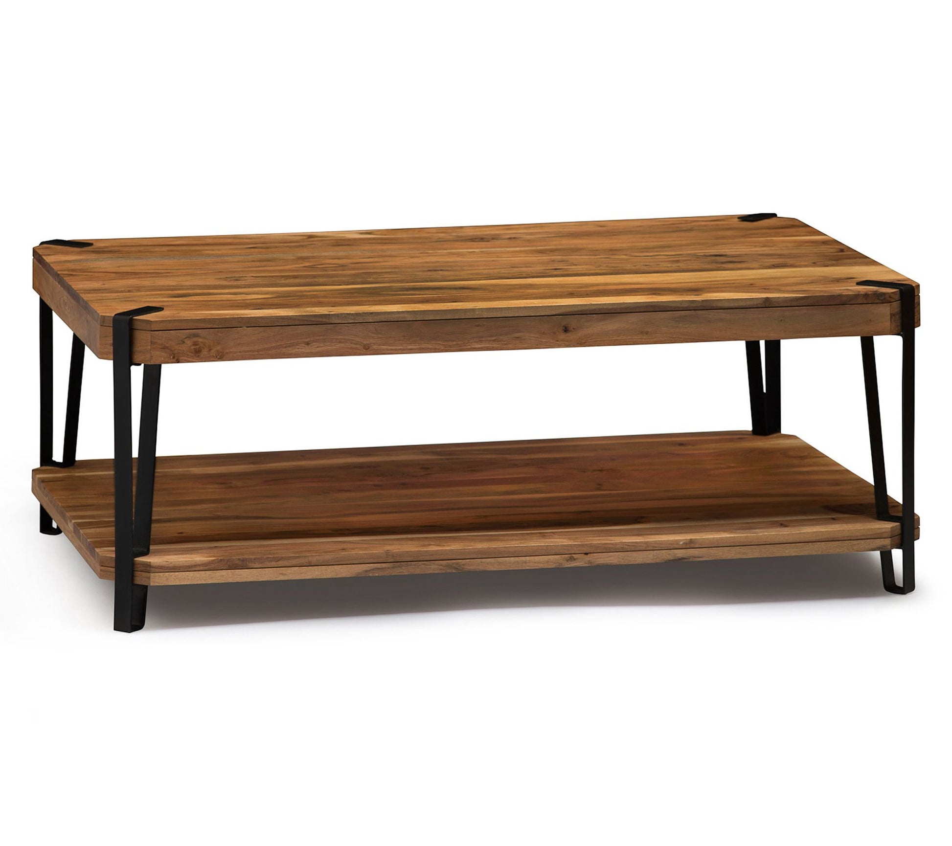 Alaterre Furniture Ryegate Natural Live Edge Coffee Table