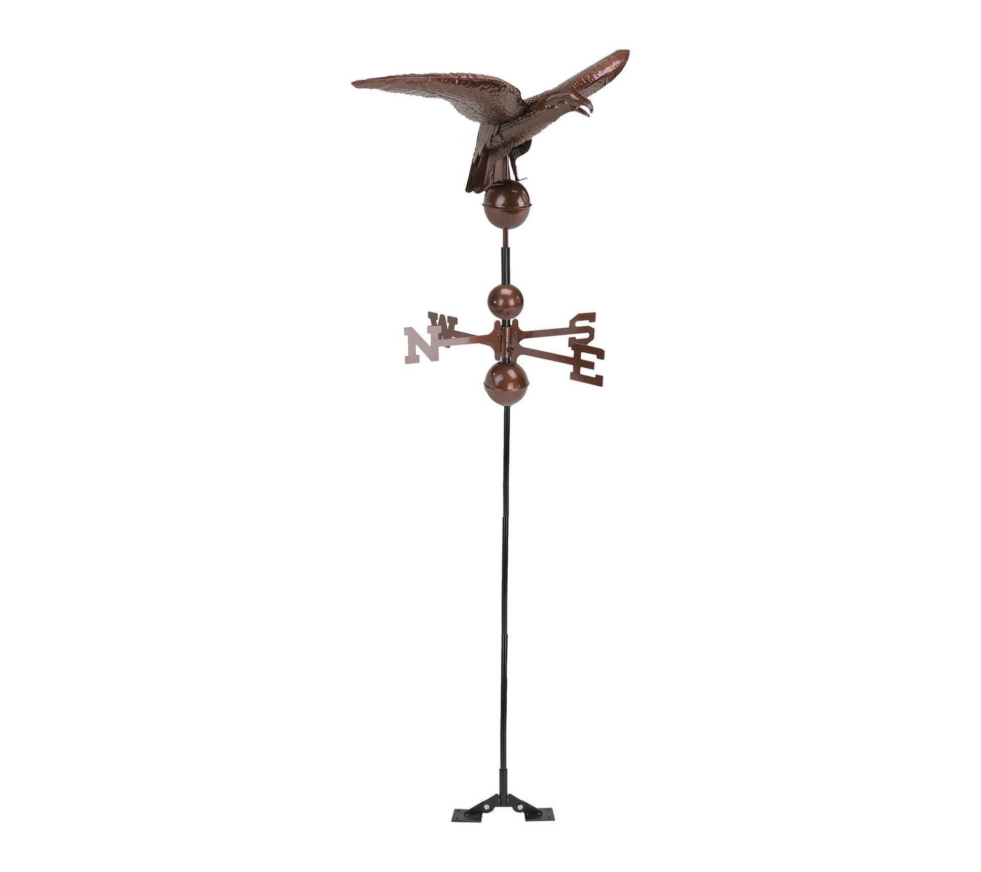 DAK 36" Chocolate Brown Polished Eagle OutdoorGarden