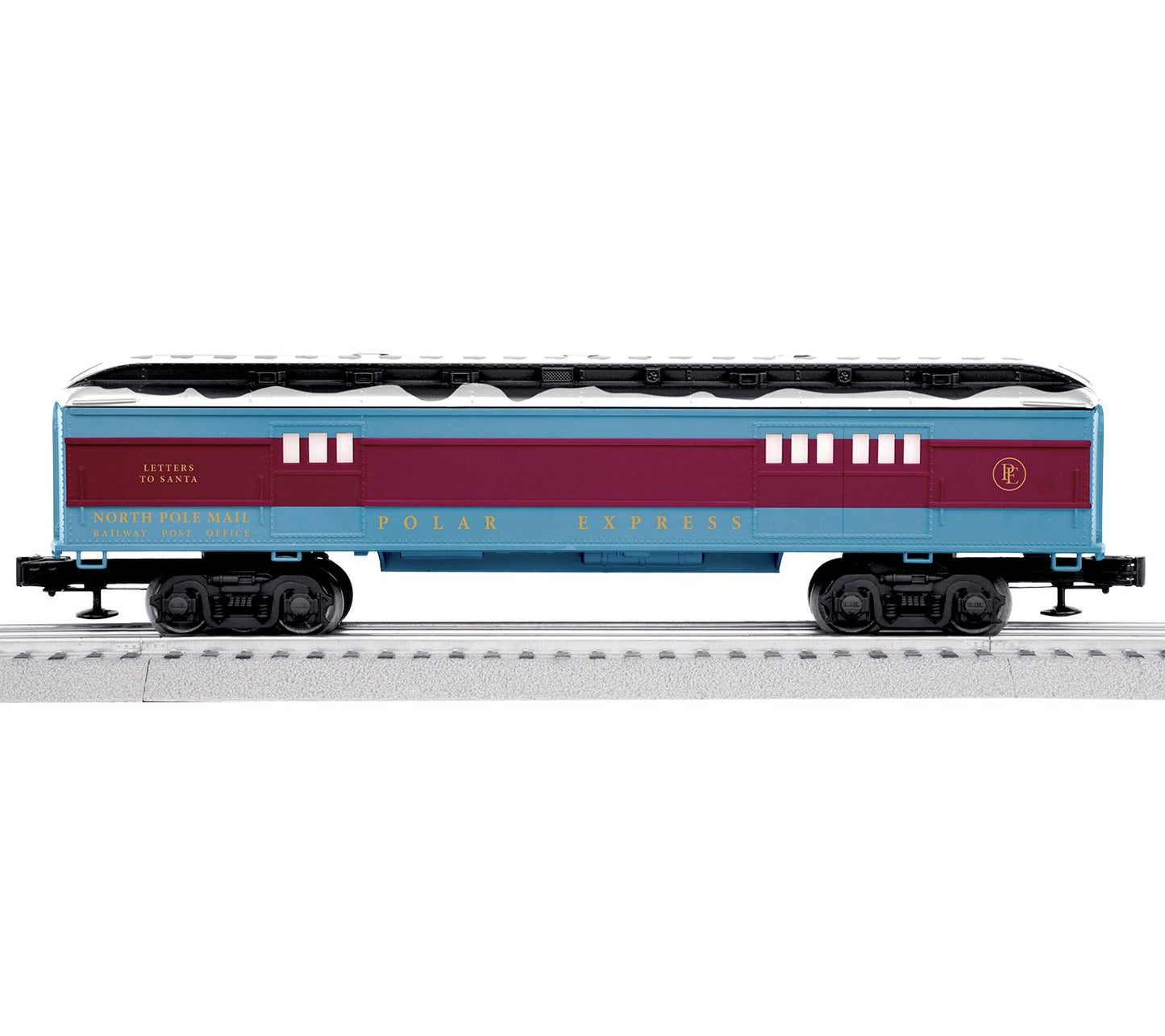Warner Brothers Polar Express Letters to SantaMail Train Car