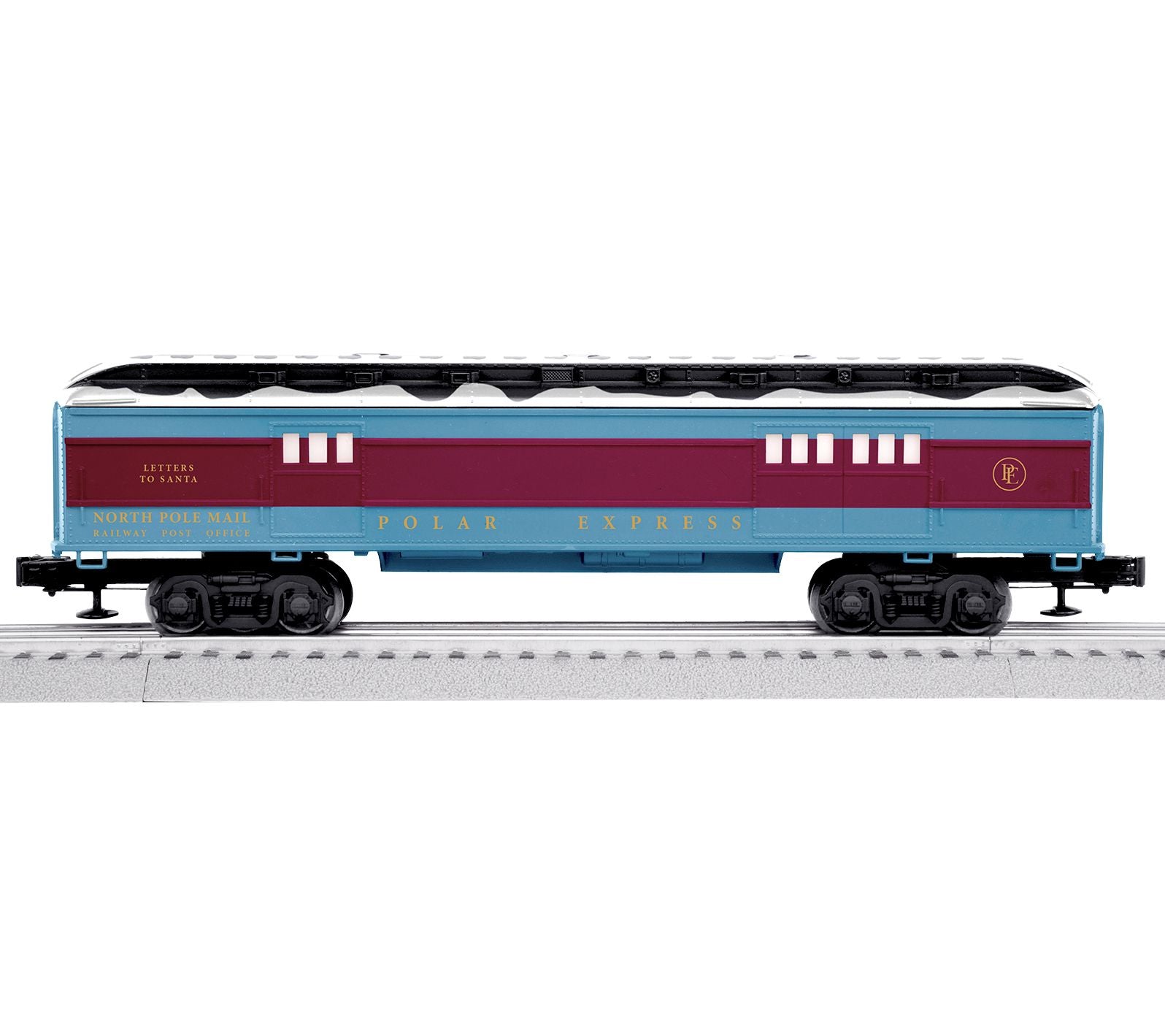 Warner Brothers Polar Express Letters to SantaMail Train Car