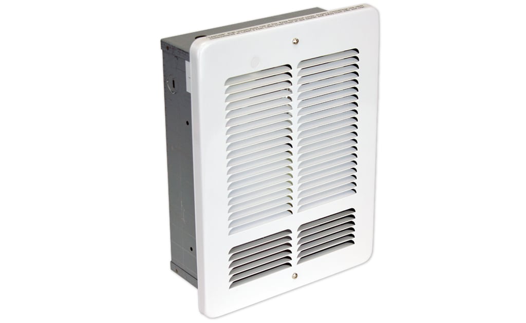 KING Up to 1000-Watt 208/240-Volt Fan Heater (10.38-in L x 13.63-in H Grille) W2410-W