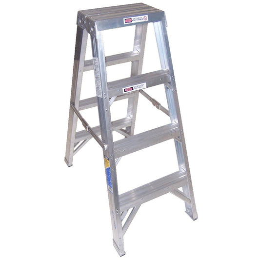 Werner T400 4-ft Aluminum Type 1AA-375-lb Load Capacity Twin Step Ladder T404