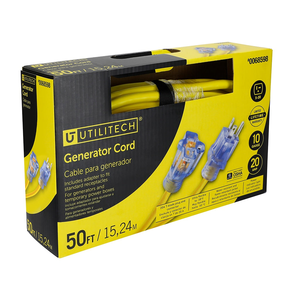 Utilitech Generator Cord UTP711930