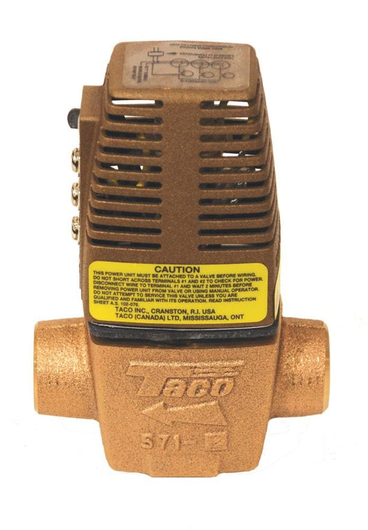 Durst Bronze Zone Valve for Hot Water Hydronic Baseboard Heater Accessories - Easy Installation & Service - Industry Standard A1047