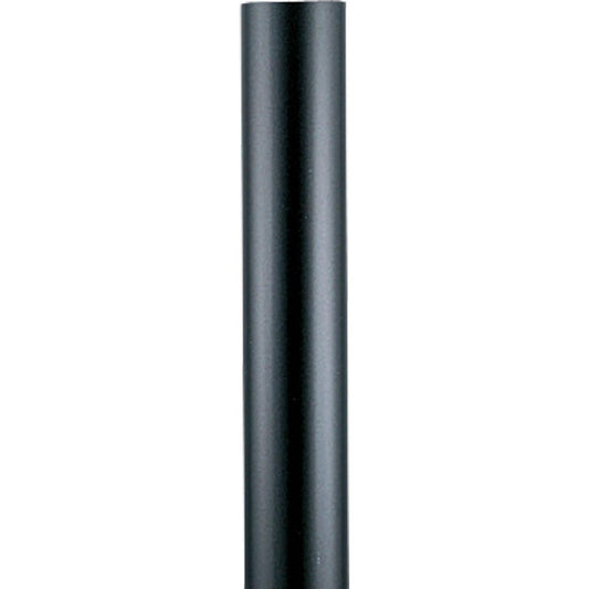 Progress Lighting 144-Inches Matte Black Traditional Outdoor Pole 565590