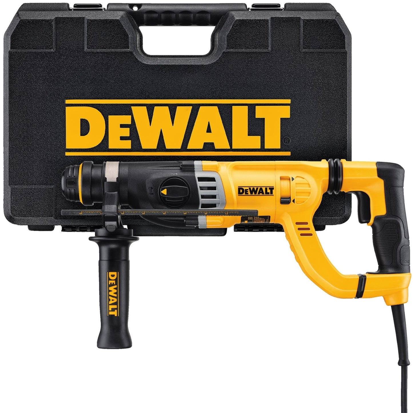 DEWALT 8.5-Amp 1-1/8-in Sds-plus Variable Speed Corded Rotary Hammer Drill D25263K