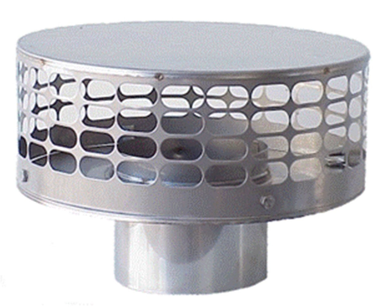 The Forever Cap 10-in W x 10-in L Stainless Steel Round Chimney Cap CCFS10