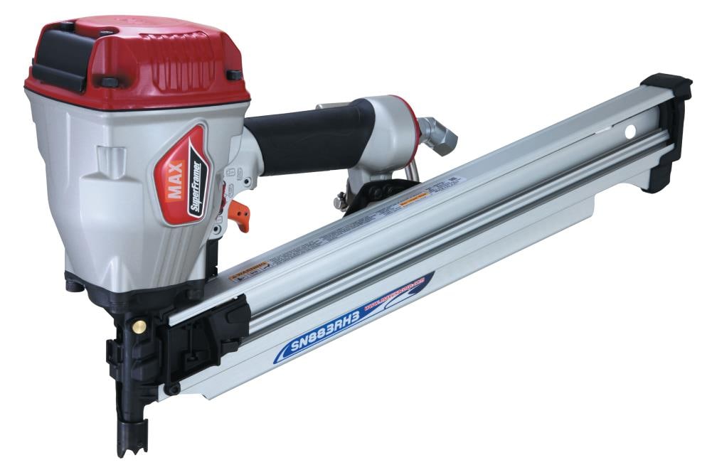 MAX SuperFramer 2-in 21-Degree Pneumatic Framing Nailer SN883RH3