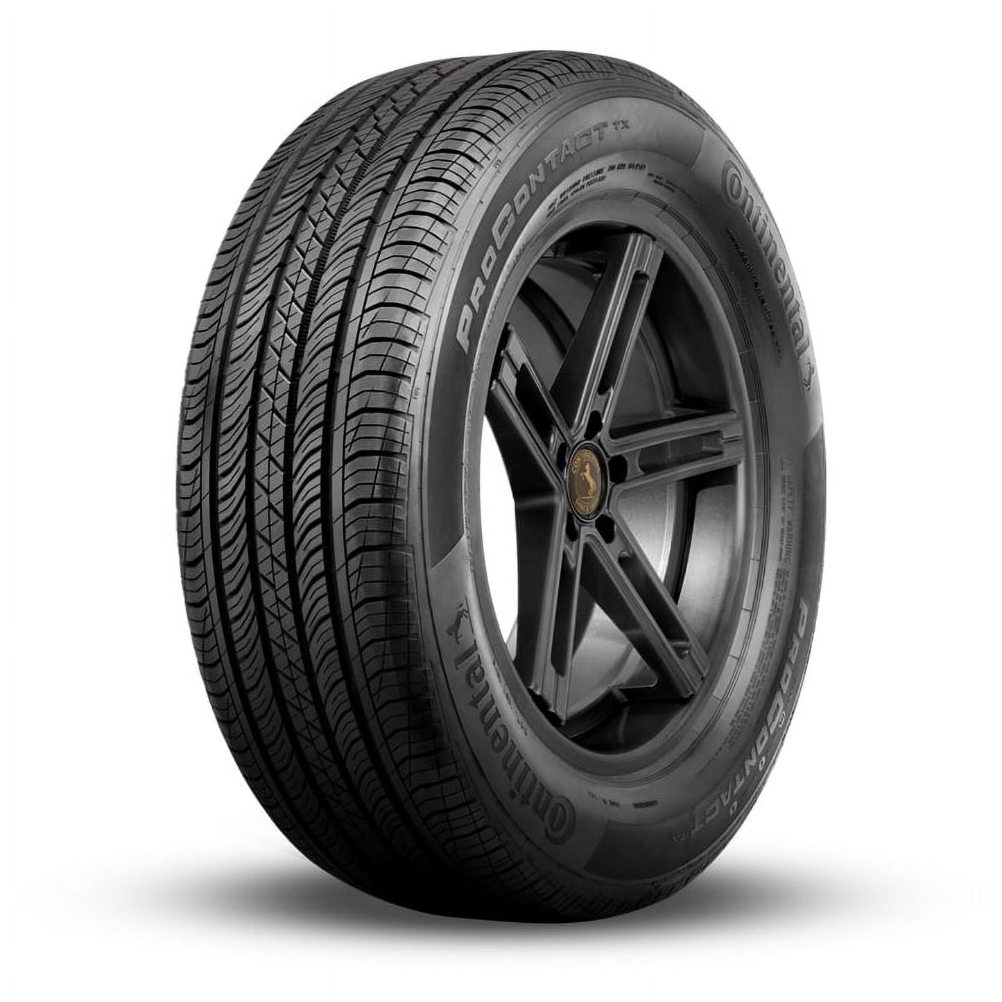1 Continental ProContact TX 215/55R17 94H All Season 55K Mi Warranty 500AA 15505080000 / 215/55/17 / 2155517