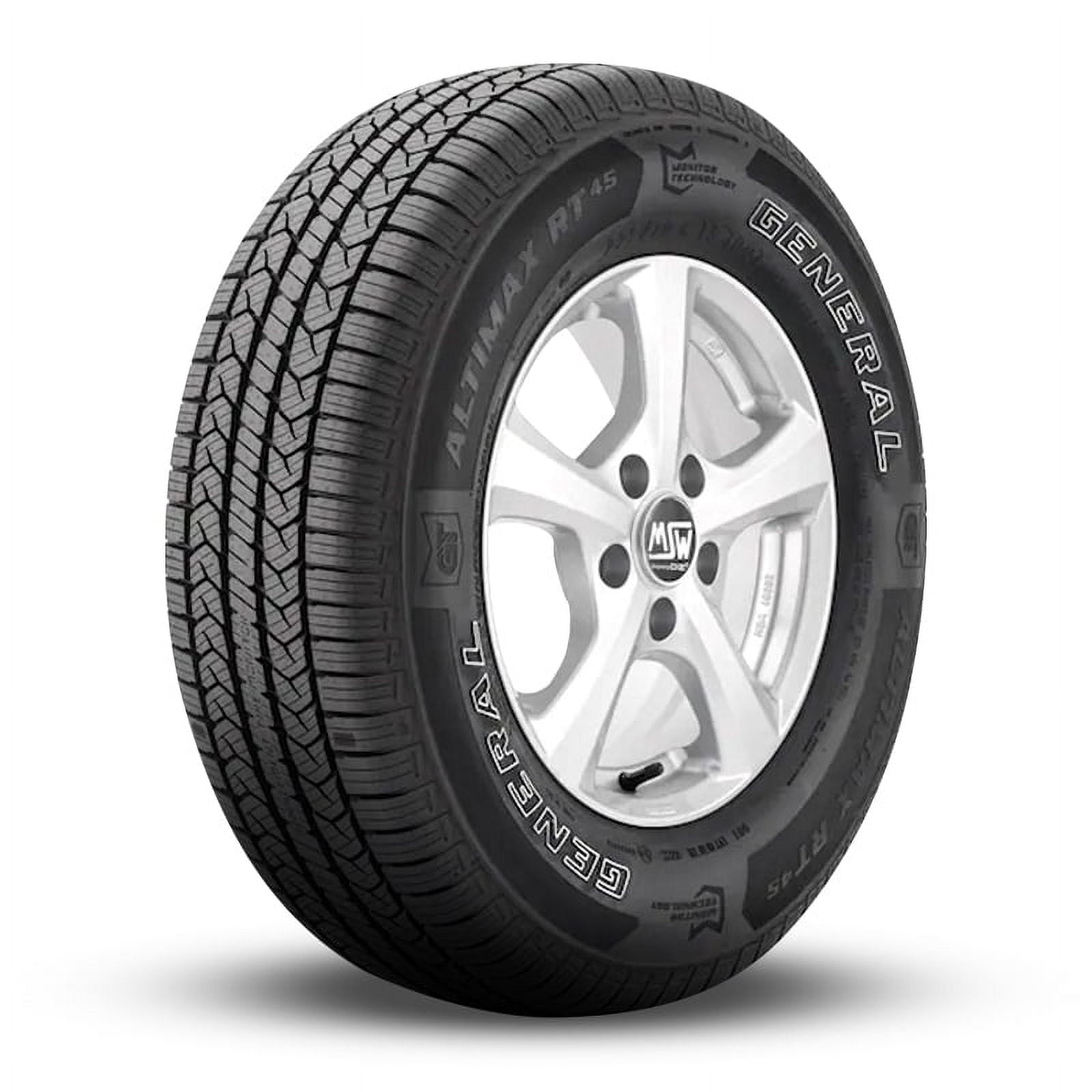 1 General Altimax RT45 OWL 225/70R15 100T All Season 75K Mi Warranty 600AB 15576540000 / 225/70/15 / 2257015
