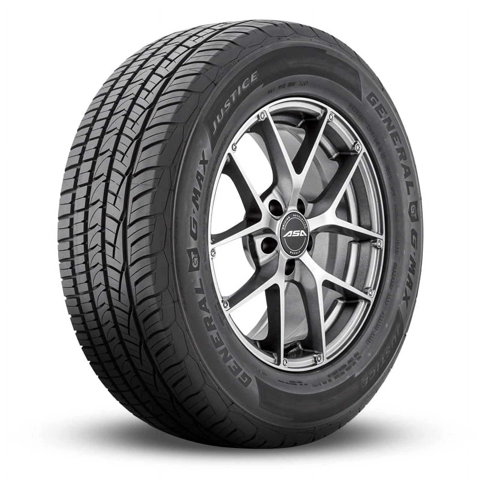 1 General G-Max AS-07 225/40R19 93W XL All Season Performance 50K Mi Warranty 15579930000 / 225/40/19 / 2254019