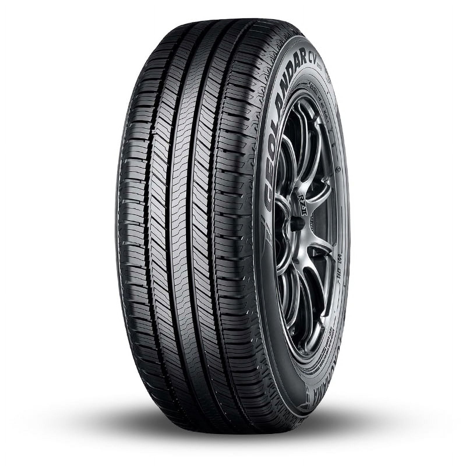 1 Yokohama Geolandar CV G058 255/60R17 106H All Season 65000 Mi Warranty CUV SUV 110105821 / 255/60/17 / 2556017