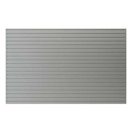 Flow Wall Flow Wall 6 -Piece 72-in Silver PVC Multipurpose Wall panel