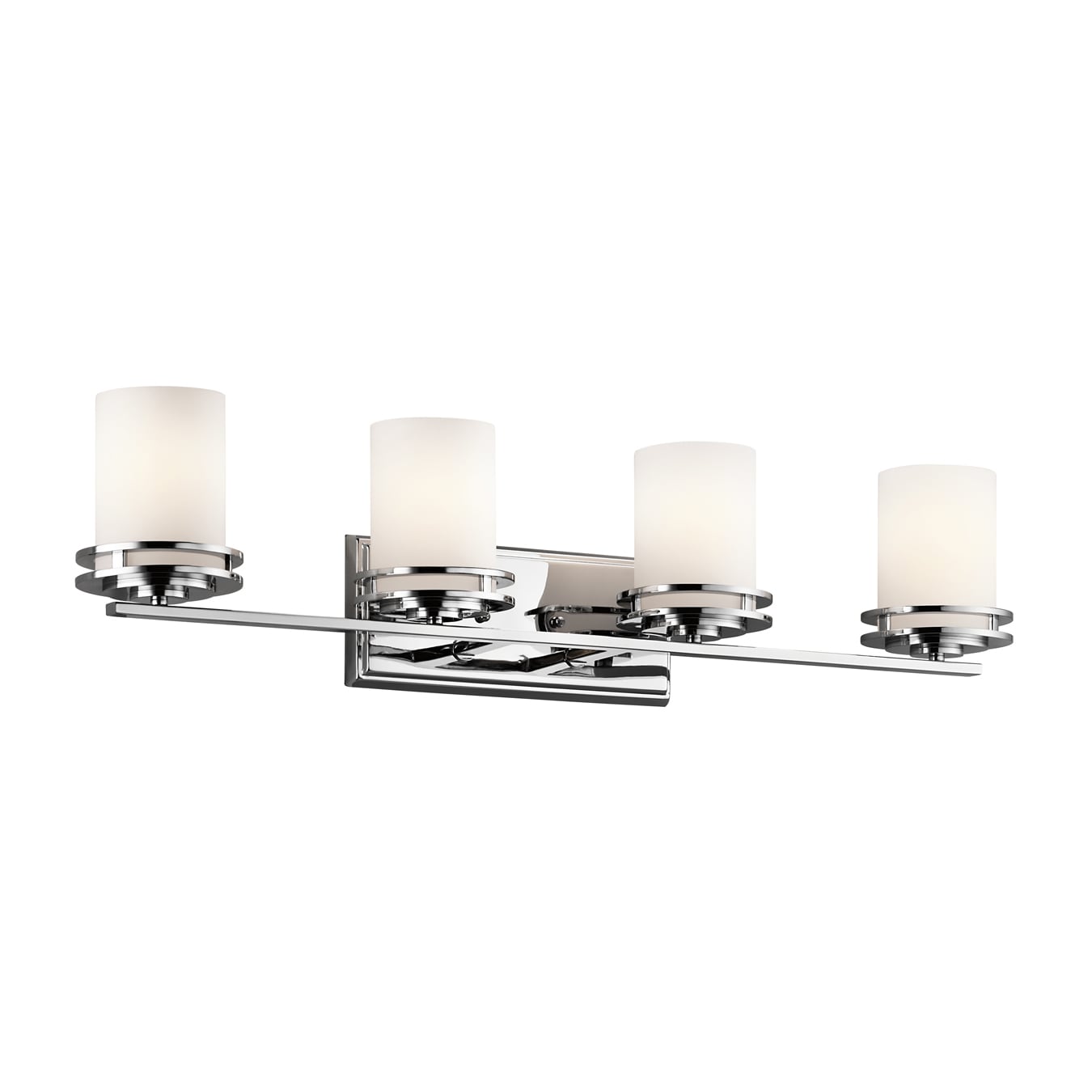 Kichler Hendrik 33.75-in 4 -Light Chrome Modern/contemporary Vanity light 1252315