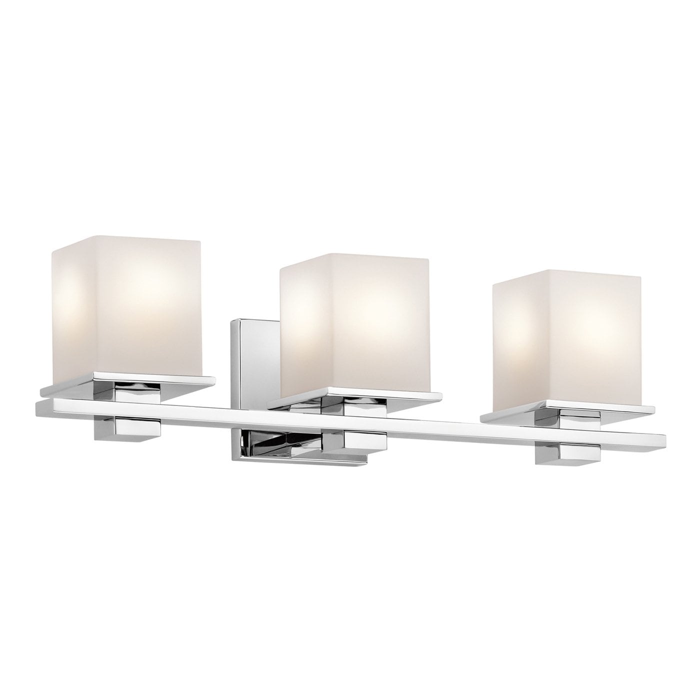 Kichler Tully 24-in 3 -Light Chrome Modern/contemporary Vanity light 1252176