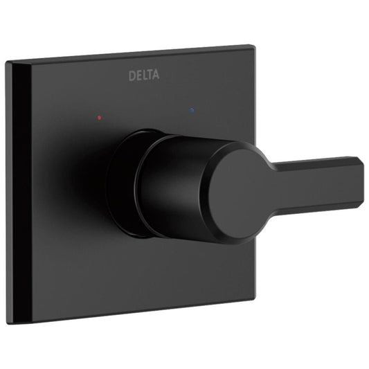 Delta Pivotal Black Stainless 2.75-Inches Universal Bathtub/Shower Trim ring 0.5-Inches -ID