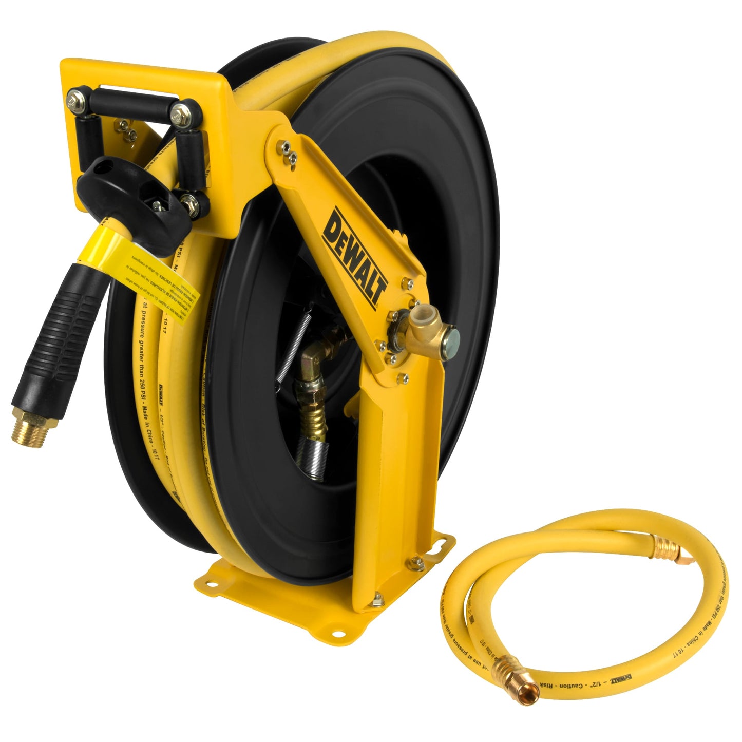 DEWALT 1/2 In. x 50 Ft. Double Arm Auto Retracting Air Hose Reel DXCM024-0344
