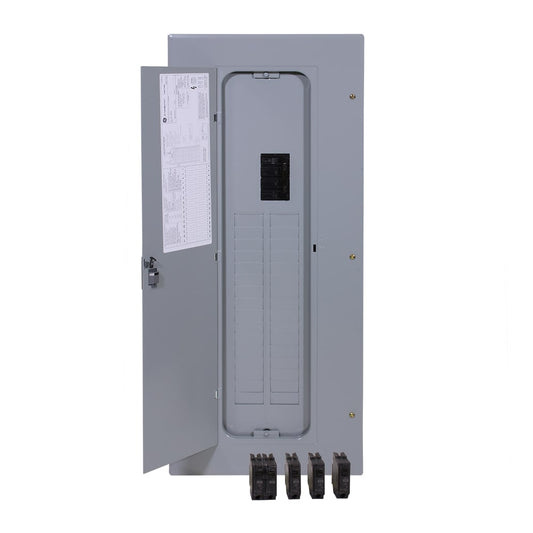 GE GE PowerMark Gold 200-Amp 32-Spaces 64-Circuit Indoor Main Breaker Load Center (Value Pack) TM3220C64K