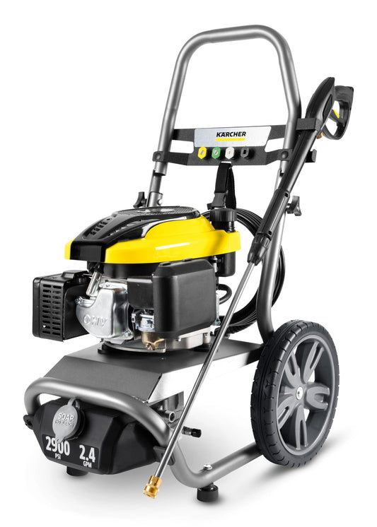 Karcher G2900X 2900 PSI Cold Water Gas Pressure Washer with 4 Spray Tips 1.107-384.0