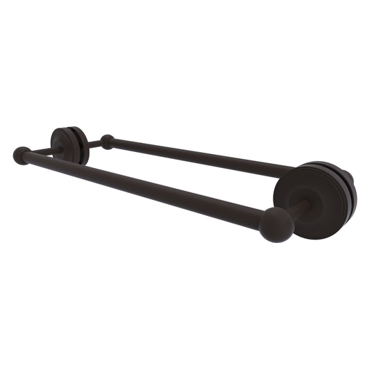 Allied Brass Prestige Regal 18-in double Oil-rubbed bronze Wall mount Double Towel Bar
