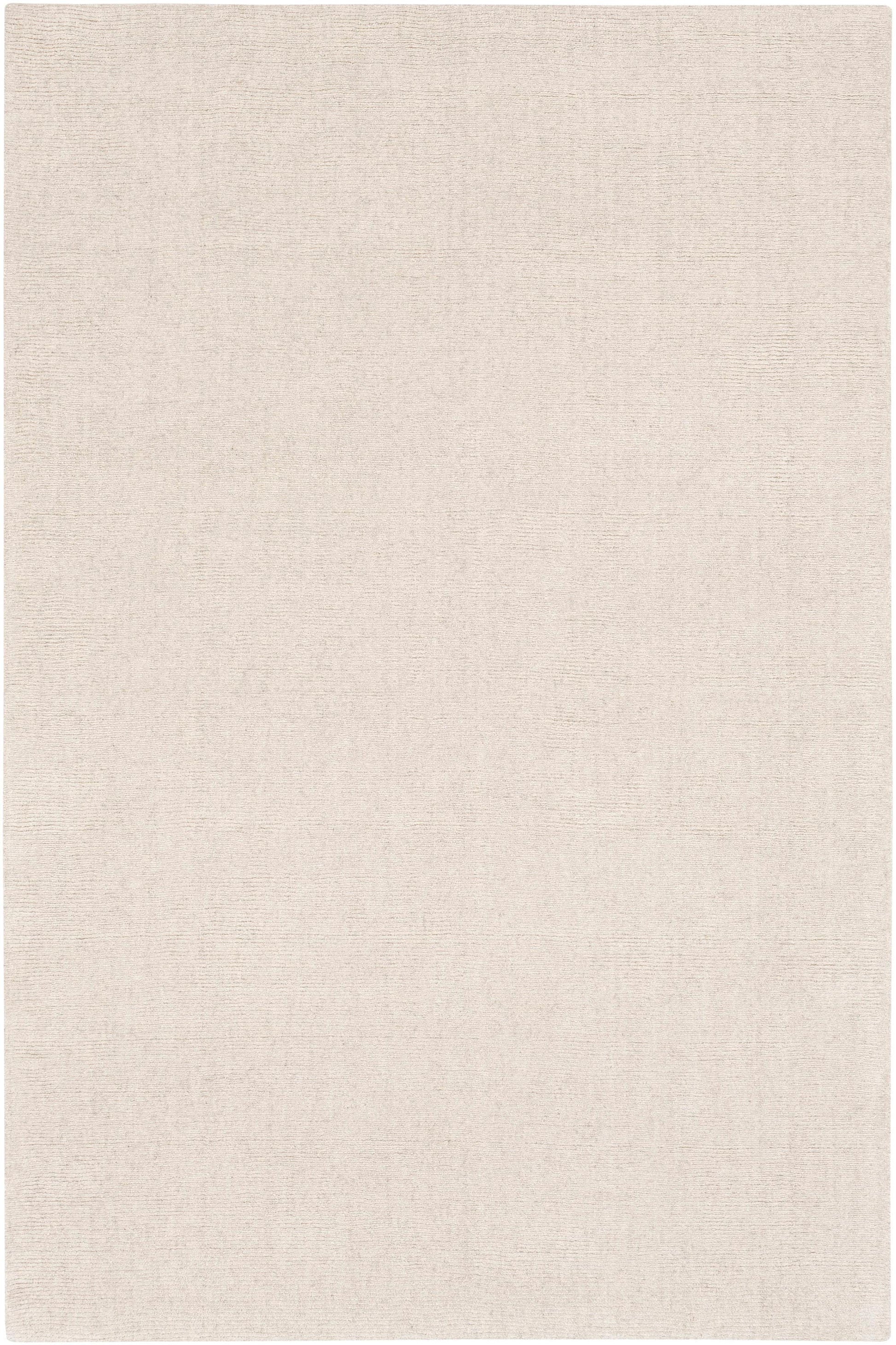 Livabliss Bari 2 x 8 (ft) Tufted Wool Ivory Rectangular Indoor Solid Bohemian/Eclectic Pet Friendly Runner rug