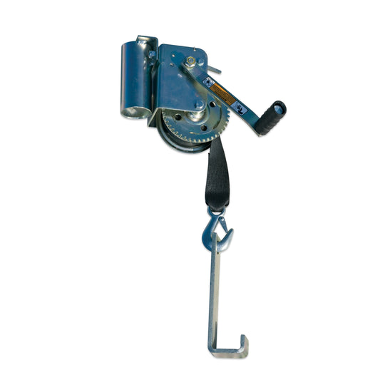 Tommy Docks Winch Leveling System - Dock Leveling Winch for 1-1/2 in Frame - Silver TD-10072