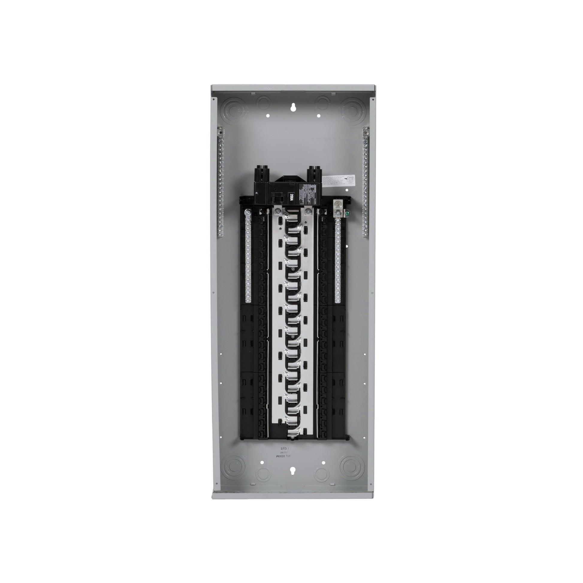 Siemens PN 200-Amp 40-Spaces 40-Circuit Indoor Convertible Main Breaker Panel Plug-on Neutral Load Center PN4040B1200C