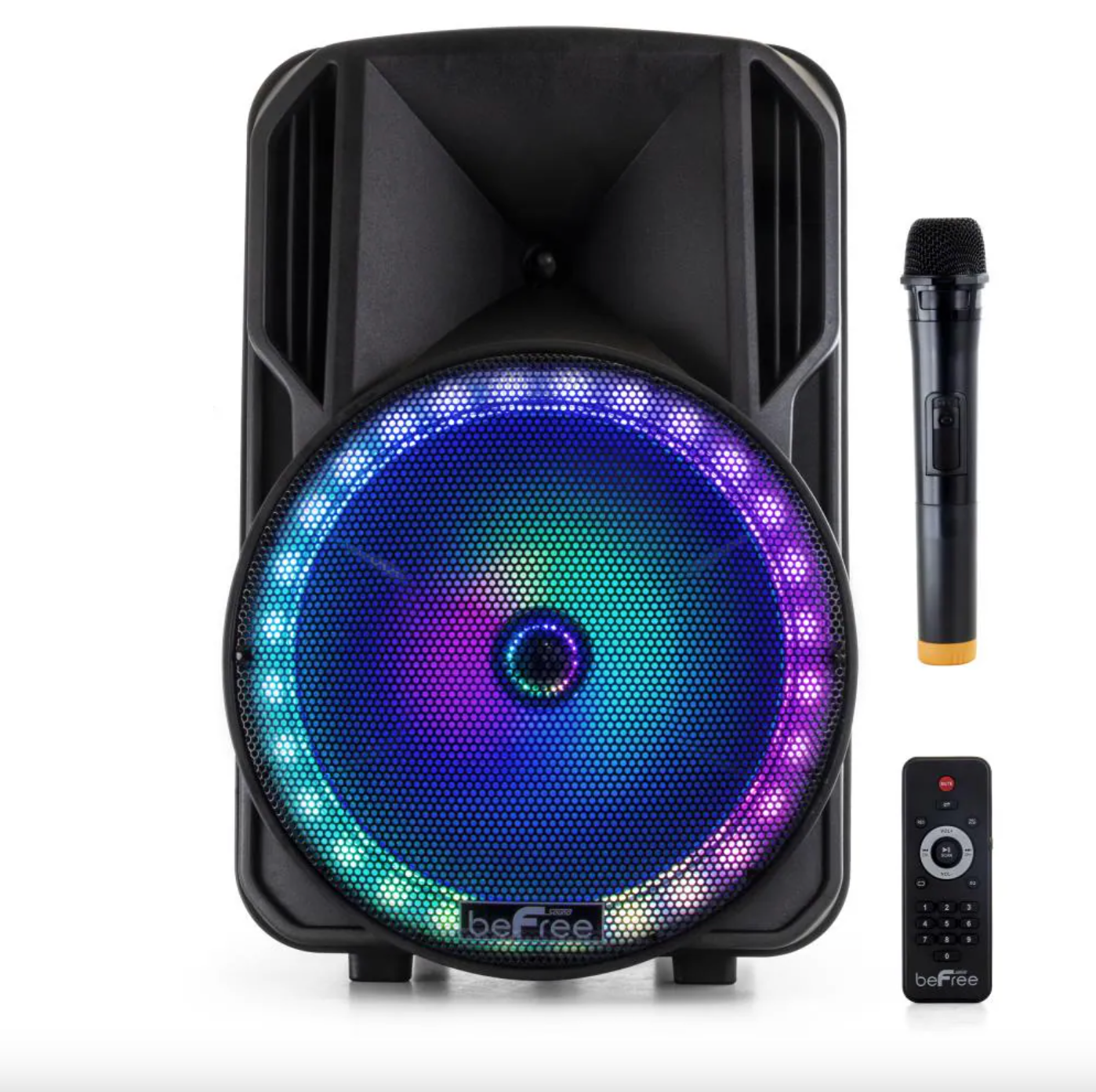 beFree Sound 13-in Bluetooth Compatibility Outdoor Party Speaker 849112793M