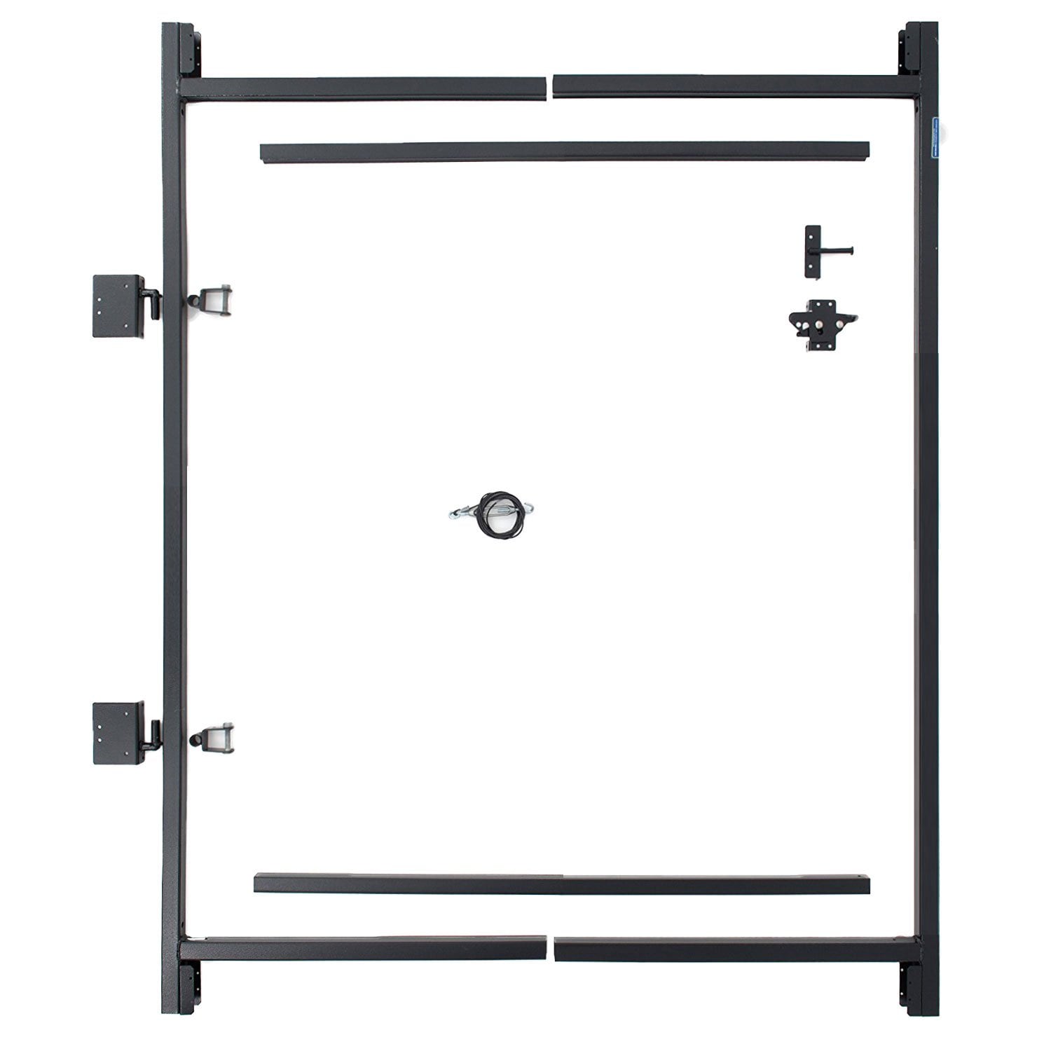 Adjust-A-Gate 1-1/4-in Black Gate Hardware Kit 93775